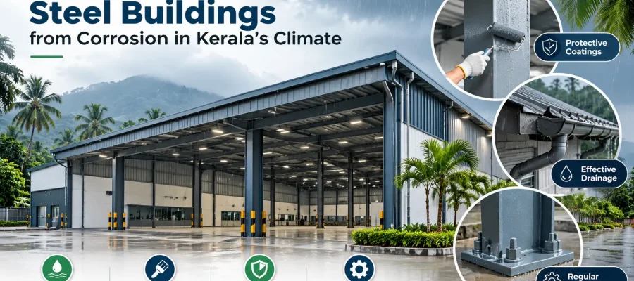 Protect Steel Buildings from Corrosion in Kerala's Climate