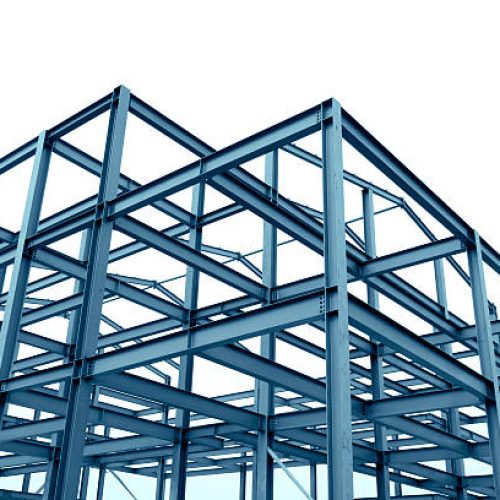 Steel frame structure